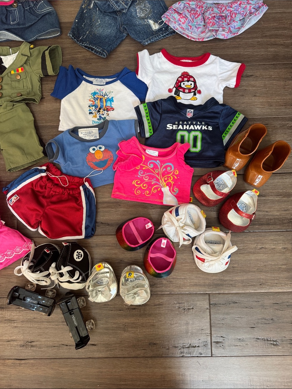 Build a bear mixed 43 piece lot bundle dresses outfits shoes - Picture 7 of 7
